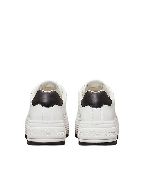 Sneaker platform bianco Calvin Klein Jeans | YW0YW0164101W